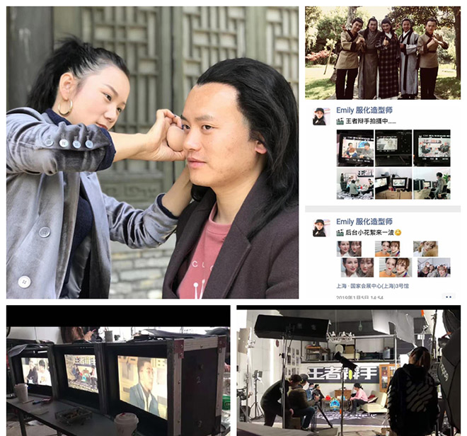 羽翼国际化妆造型学员王一惠Emily工作照片 羽翼国际化妆造型学员王一惠Emily工作照片
